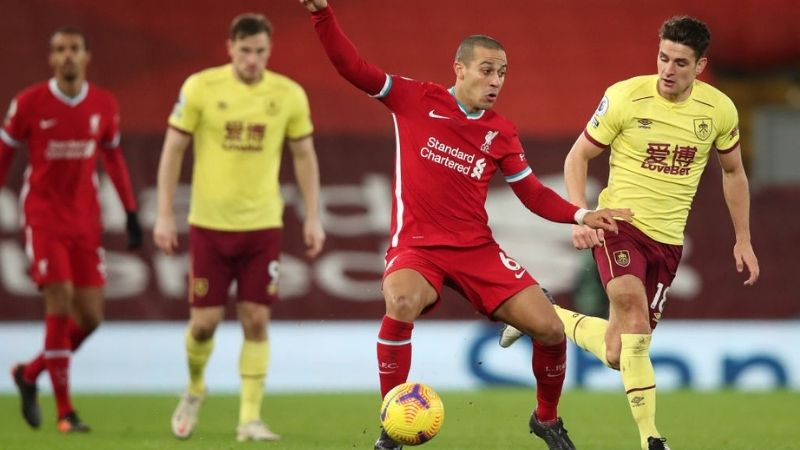 Bảng tỷ lệ kèo trận Liverpool vs Burnley